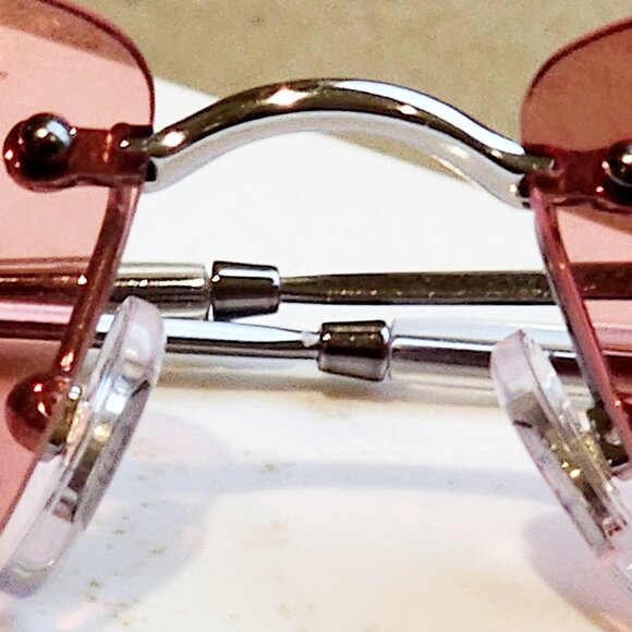 Genuine Ray-Ban RB3730 Xime Bio-Based Unisex Sunglasses in Gunmetal & Pink main image 7